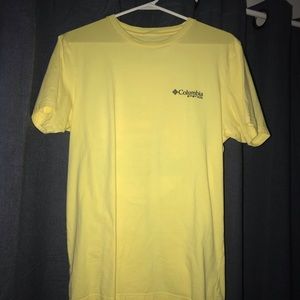 Yellow Columbia shirt